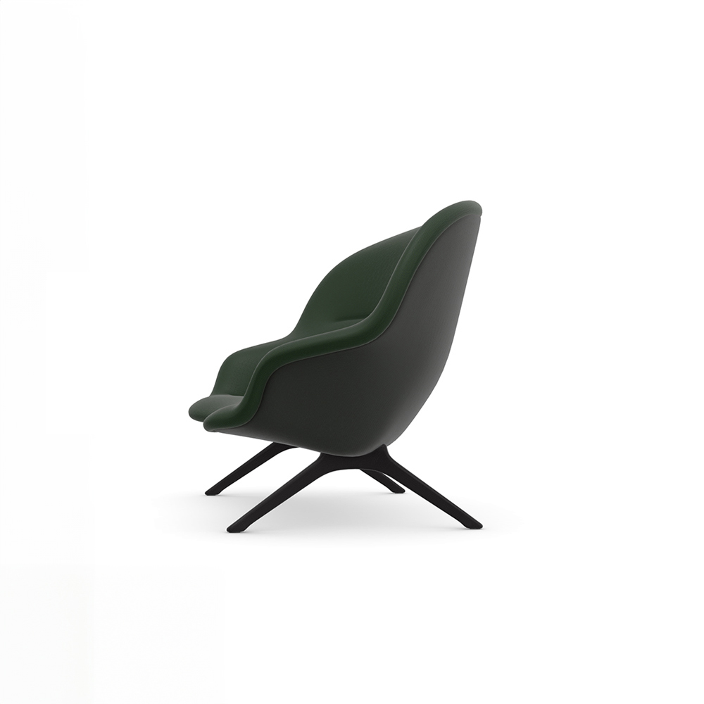 Abalon Sofa dark green back/deep black leg / Vitra（ヴィトラ） / 3人掛けソファ / VTR10194_dt_01.jpg