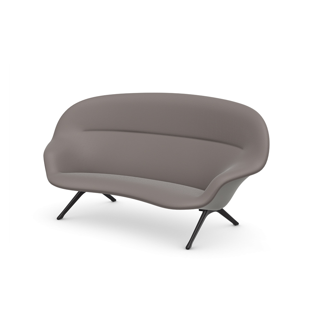 Abalon Sofa silver grey back/deep black leg / Vitra（ヴィトラ） / 3人掛けソファ / VTR10195BEG_ma.jpg