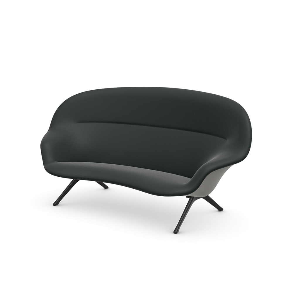 Abalon Sofa silver grey back/deep black leg / Vitra（ヴィトラ） / 3人掛けソファ / VTR10195GRY_ma.jpg