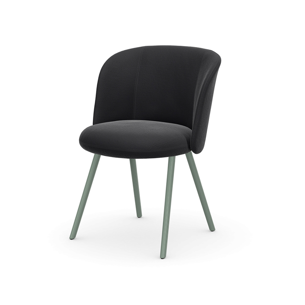Mikado Side Chair powder-coated mint / Vitra（ヴィトラ） / ダイニングチェア / VTR10196BLK_ma.jpg