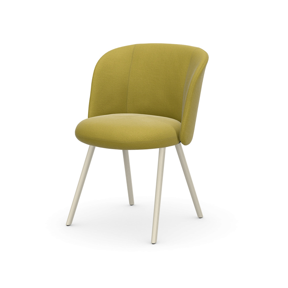 Mikado Side Chair powder-coated chalk / Vitra（ヴィトラ） / ダイニングチェア / VTR10197YEL_ma.jpg