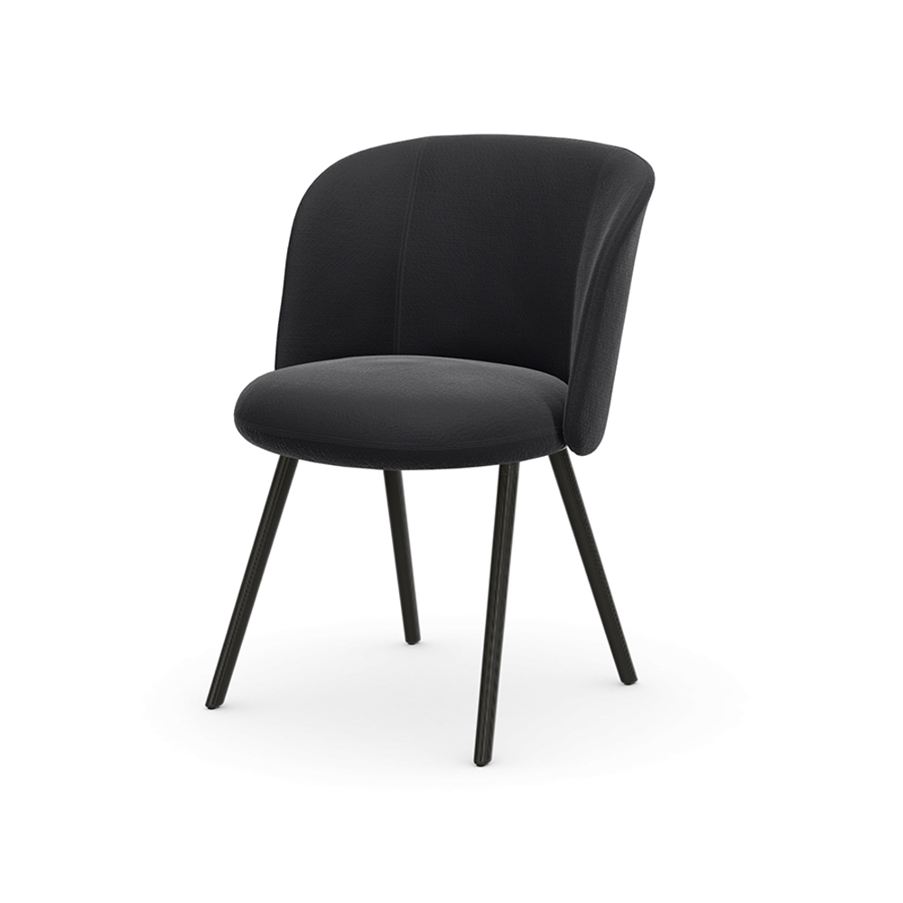 Mikado Side Chair powder-coated basic dark / Vitra（ヴィトラ） / ダイニングチェア / VTR10198BLK_ma.jpg