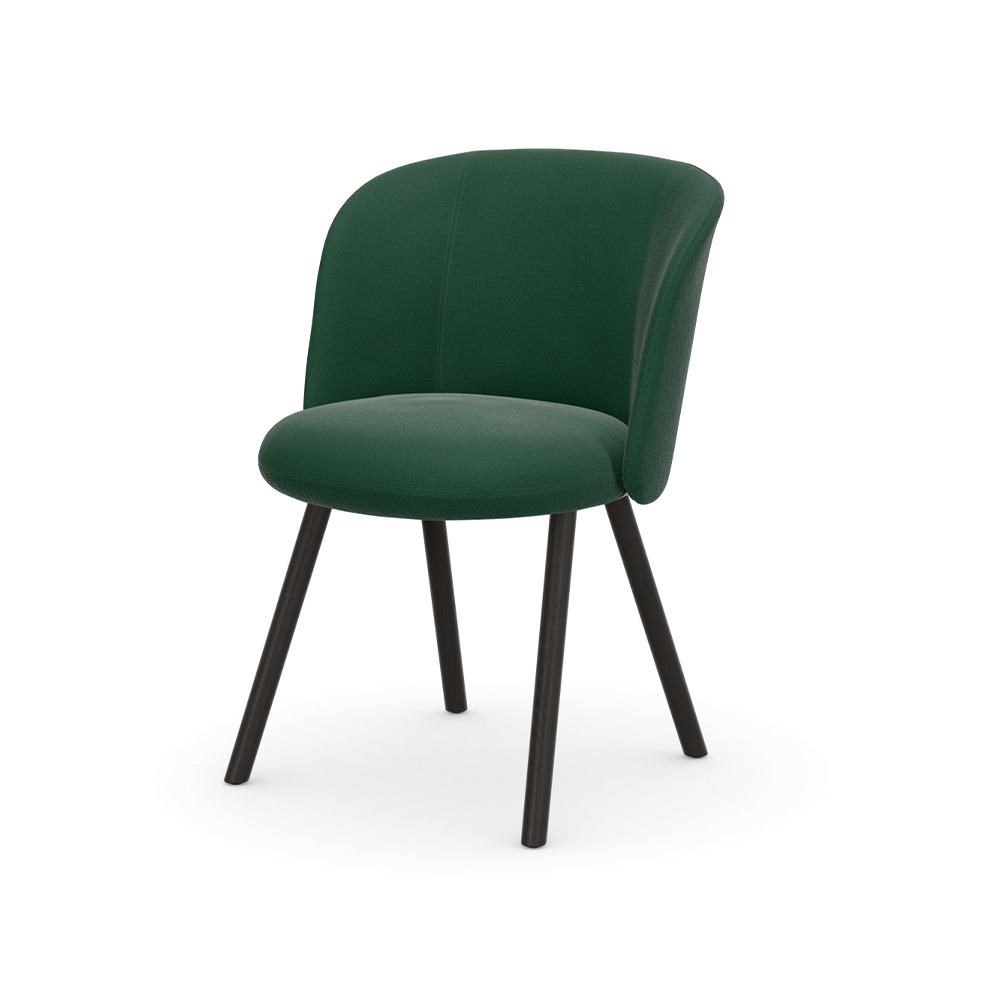 Mikado Side Chair dark stained solid oak / Vitra（ヴィトラ） / ダイニングチェア / VTR10199GRN_ma.jpg