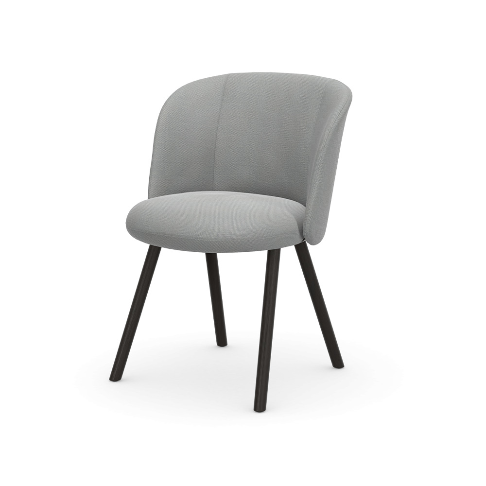 Mikado Side Chair dark stained solid oak / Vitra（ヴィトラ） / ダイニングチェア / VTR10199GRY_ma.jpg