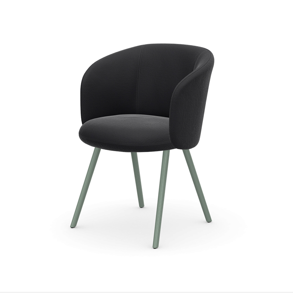 Mikado Armchair powder-coated mint / Vitra（ヴィトラ） / ダイニングチェア / VTR10202BLK_ma.jpg