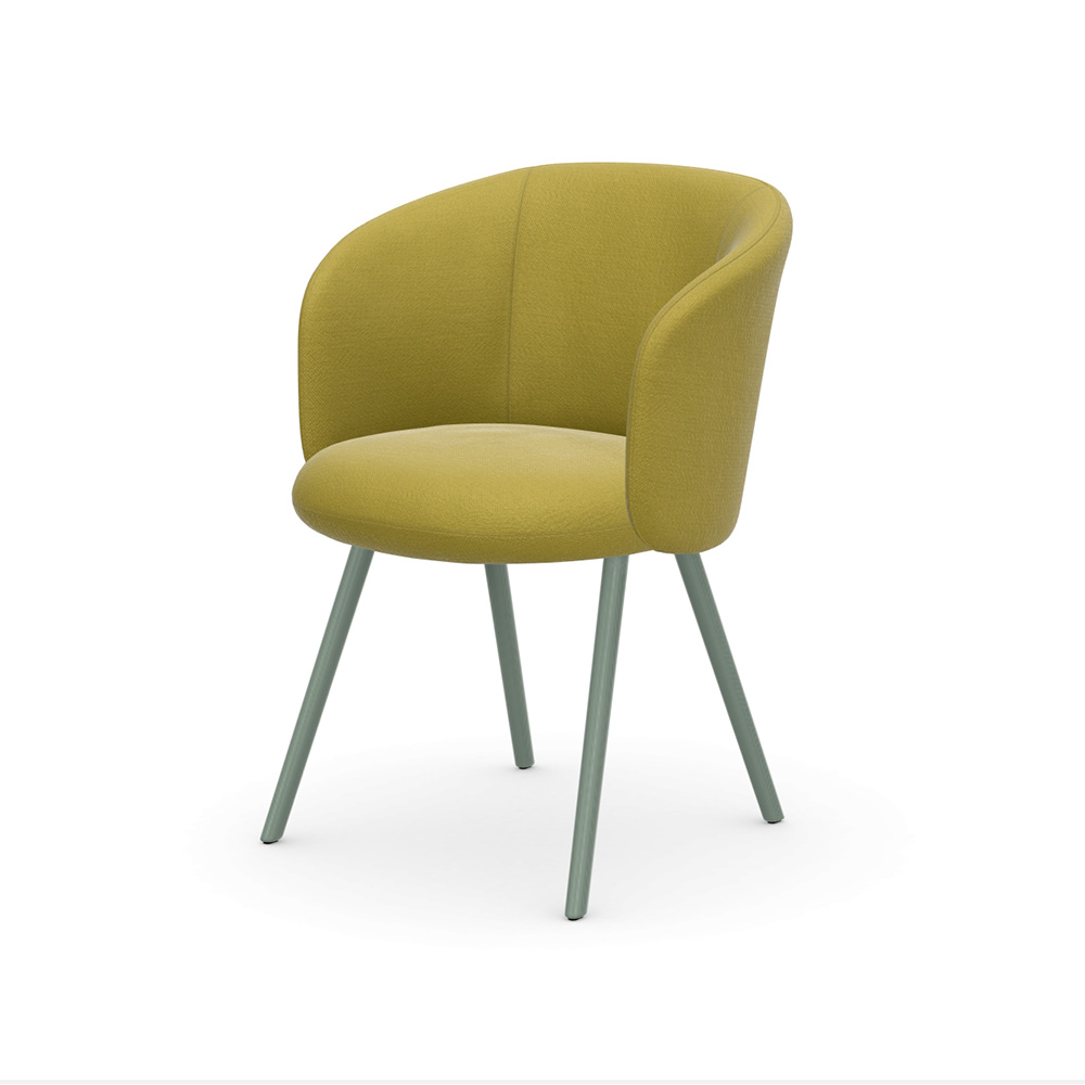 Mikado Armchair powder-coated mint / Vitra（ヴィトラ） / ダイニングチェア / VTR10202YEL_ma.jpg