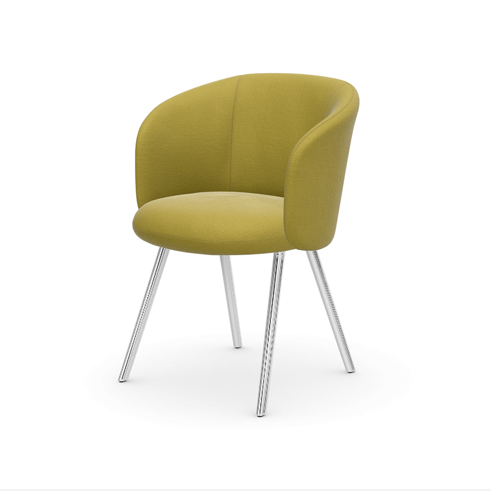 Mikado Armchair polish / Vitra（ヴィトラ） / ダイニングチェア / VTR10207YEL_ma.jpg