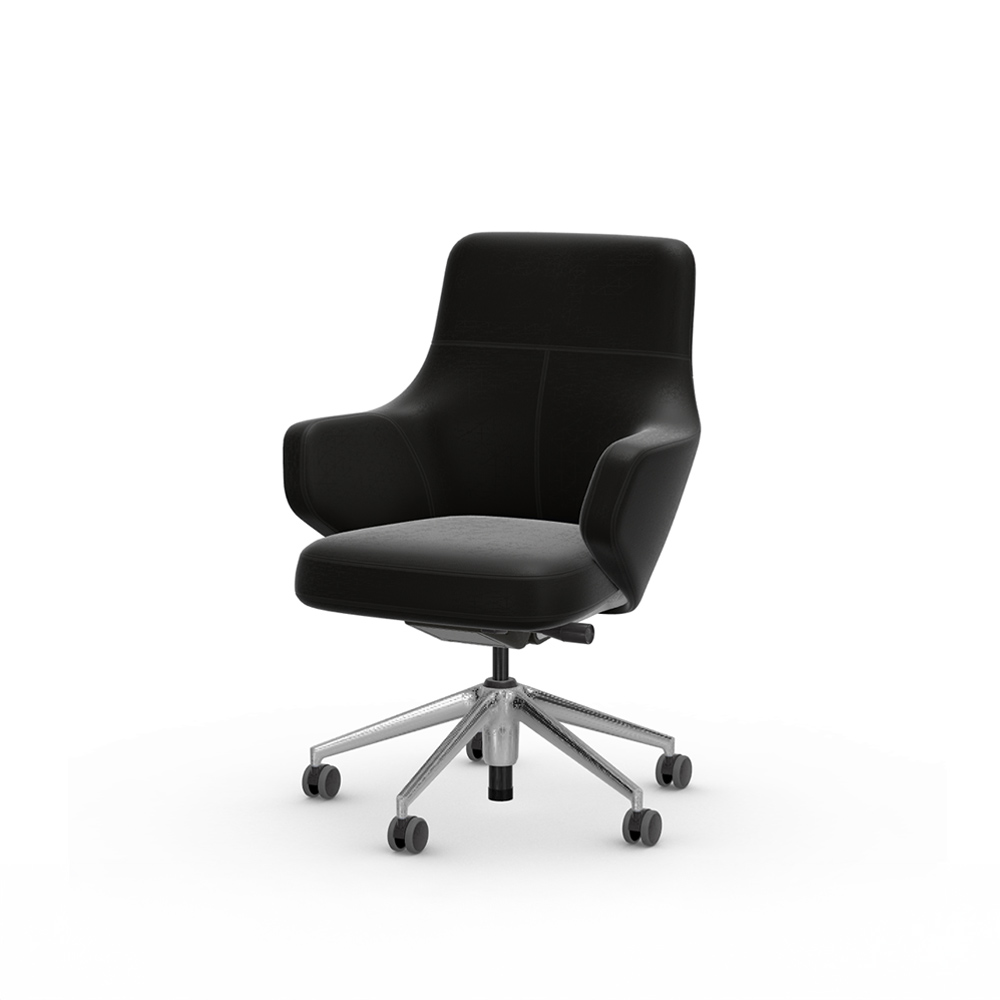 Grand Conference Lowback / Vitra（ヴィトラ） / オフィスチェア・ワークチェア / VTR10218BLK_ma.jpg