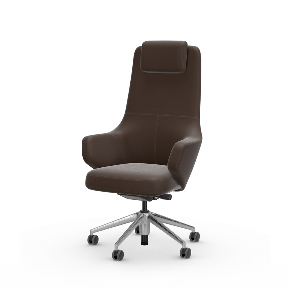 Grand Conference Highback / Vitra（ヴィトラ） / オフィスチェア・ワークチェア / VTR10219DBR_ma.jpg