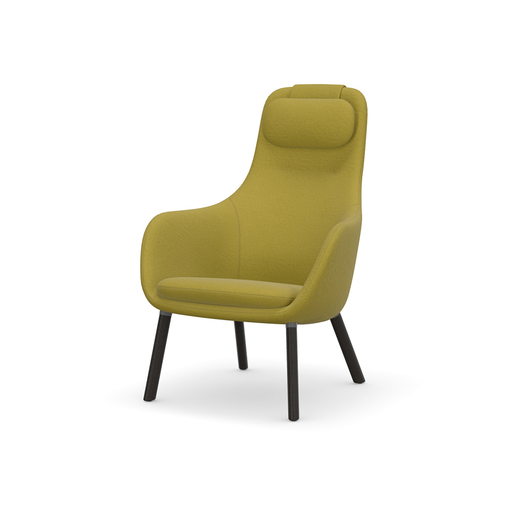 HAL Lounge Chair with loose cushion dark oak / Vitra（ヴィトラ） / ラウンジチェア / VTR10237YEL_ma.jpg