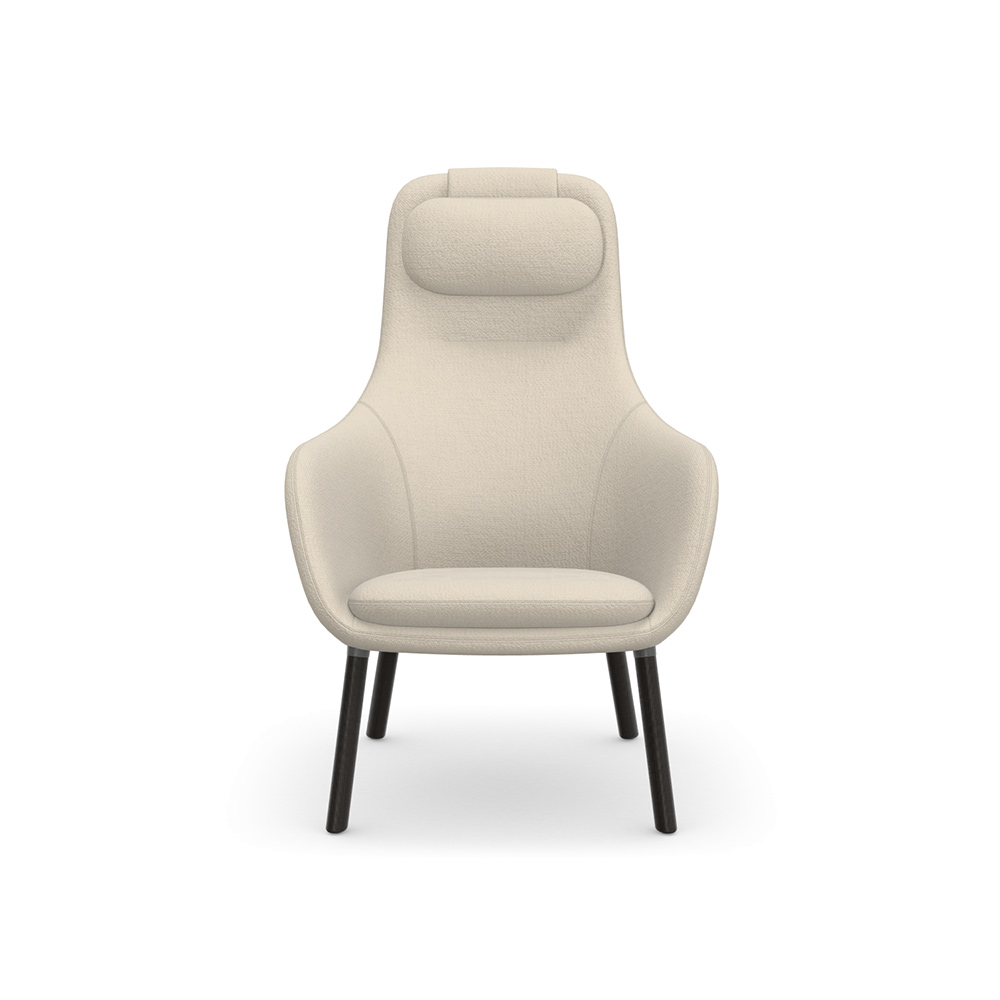 HAL Lounge Chair with loose cushion dark oak / Vitra（ヴィトラ） / ラウンジチェア / VTR10237_dt_01.jpg
