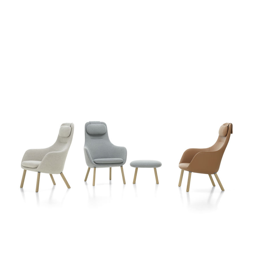 HAL Lounge Chair with loose cushion dark oak / Vitra（ヴィトラ） / ラウンジチェア / VTR10237_dt_05.jpg
