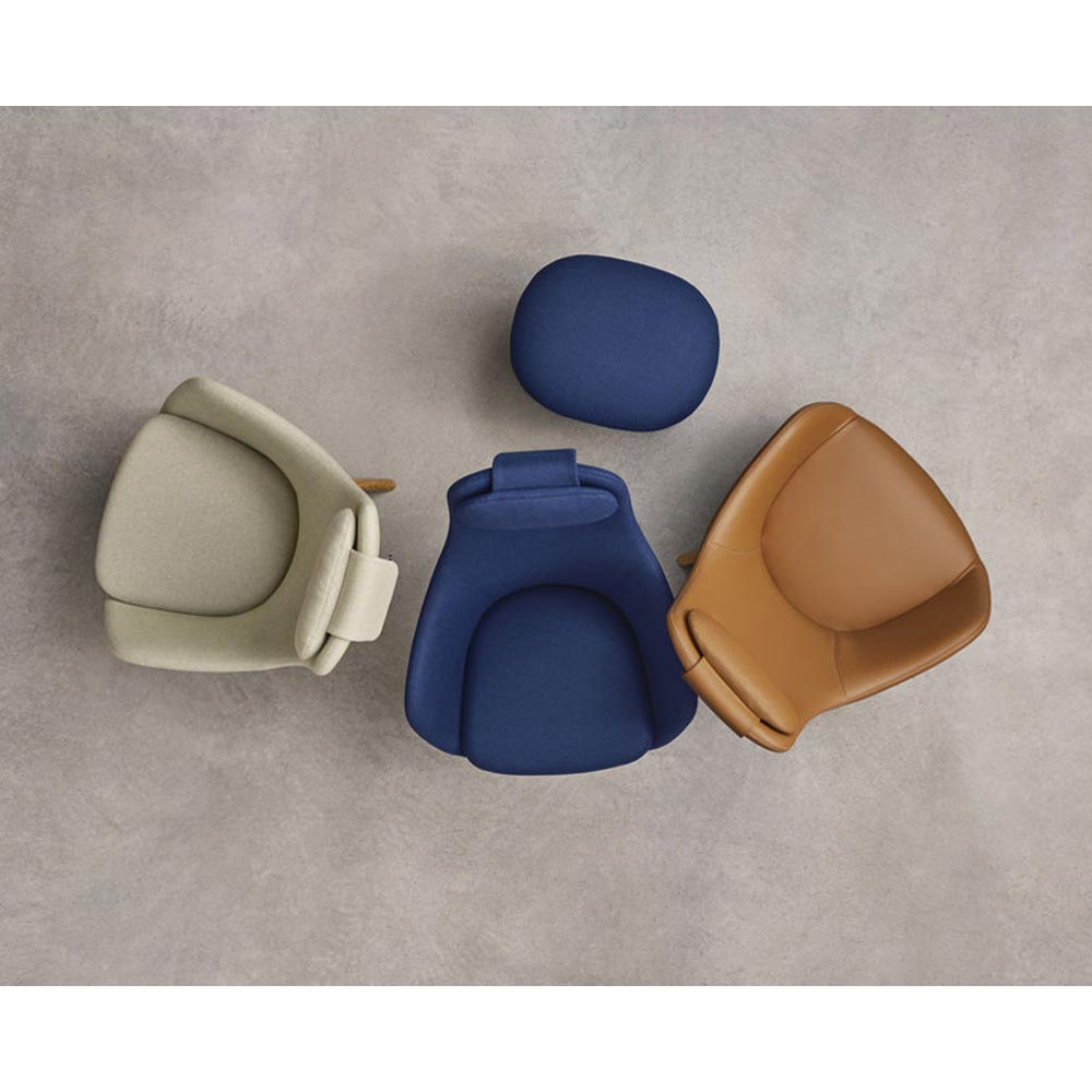HAL Lounge Chair with loose cushion dark oak / Vitra（ヴィトラ） / ラウンジチェア / VTR10237_dt_06.jpg
