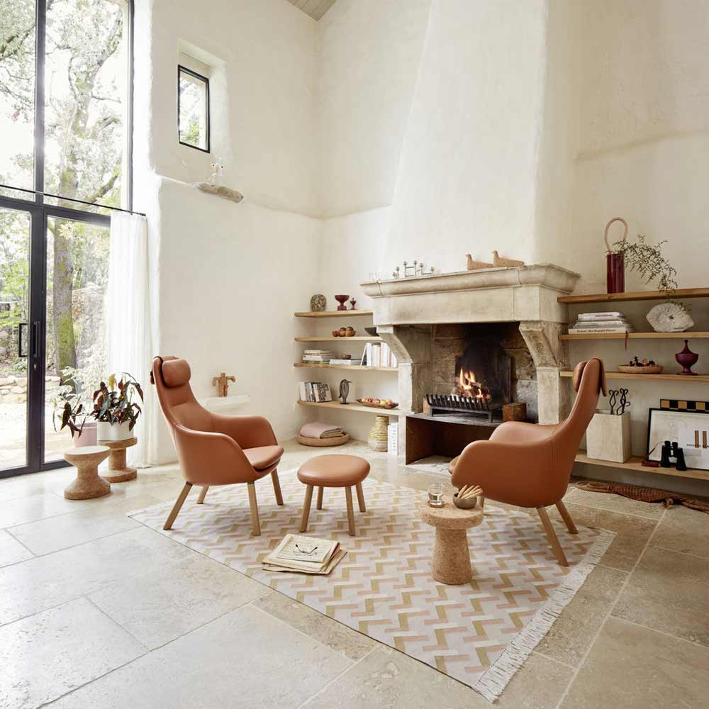 HAL Lounge Chair with loose cushion dark oak / Vitra（ヴィトラ） / ラウンジチェア / VTR10237_dt_10.jpg