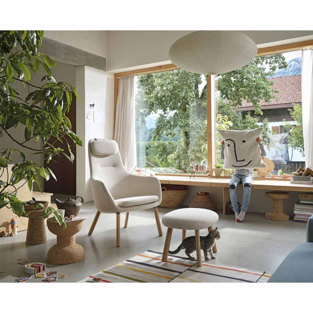 HAL Lounge Chair with loose cushion dark oak / Vitra（ヴィトラ） / ラウンジチェア / VTR10237_dt_14.jpg