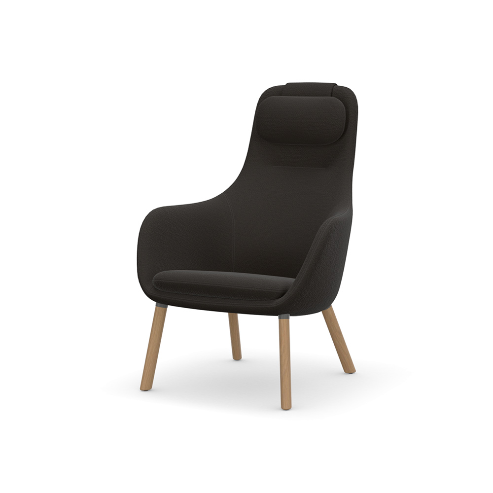 HAL Lounge Chair with loose cushion natural oak / Vitra（ヴィトラ） / ラウンジチェア / VTR10238DBR_ma.jpg