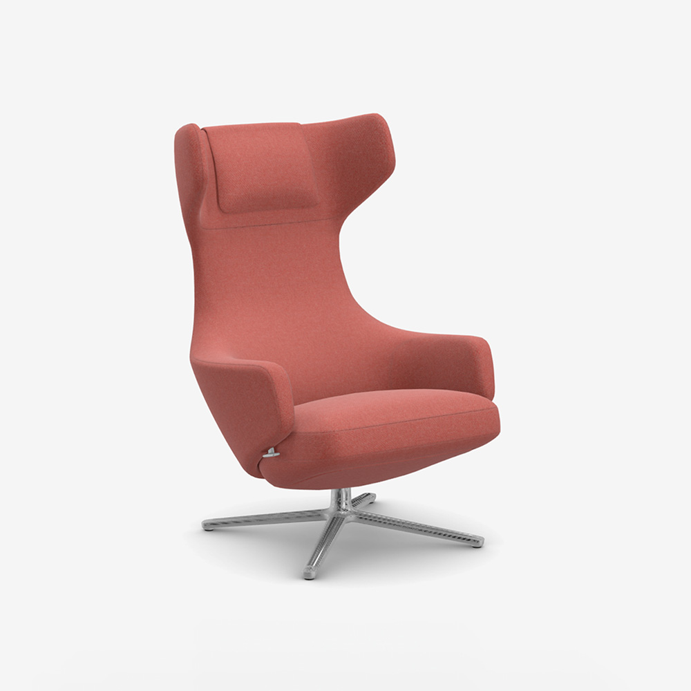 Grand Repos Seat Low aluminium / Vitra（ヴィトラ） / ラウンジチェア / VTR10246RED_ma.jpg