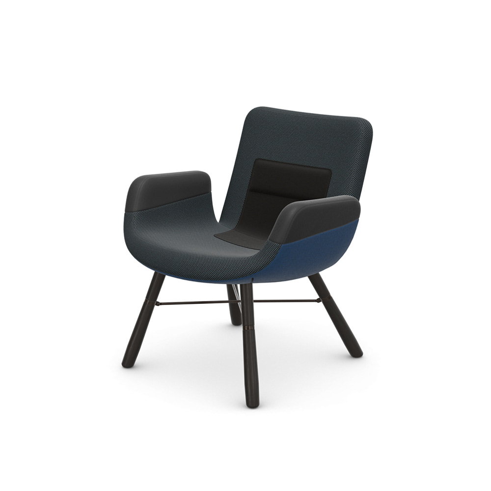 East River Chair dark oak / Vitra（ヴィトラ） / ラウンジチェア / VTR10249BLU_ma.jpg