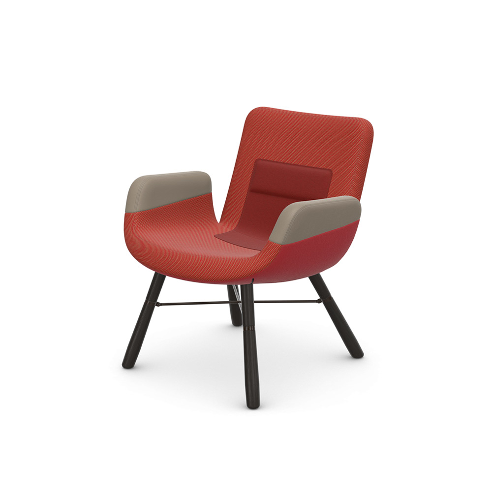 East River Chair dark oak / Vitra（ヴィトラ） / ラウンジチェア / VTR10249RED_ma.jpg