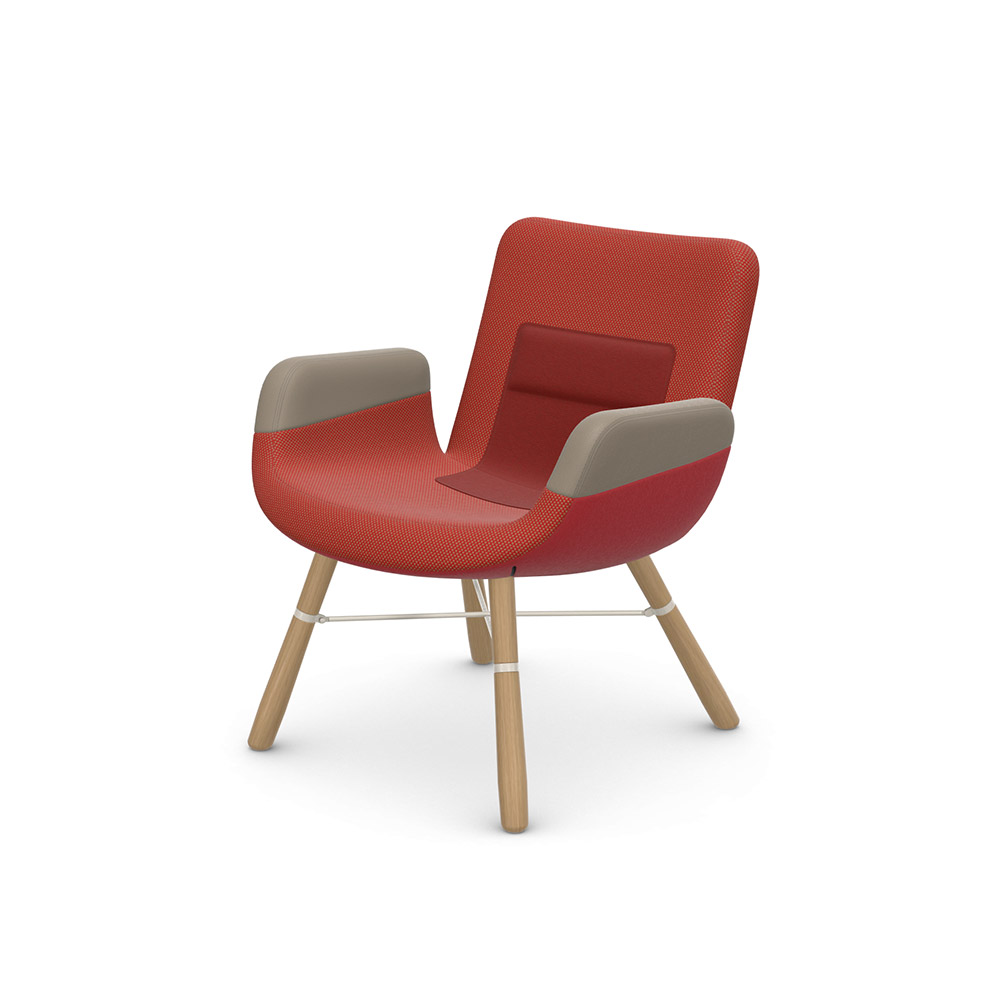 East River Chair natural oak / Vitra（ヴィトラ） / ラウンジチェア / VTR10250RED_ma.jpg