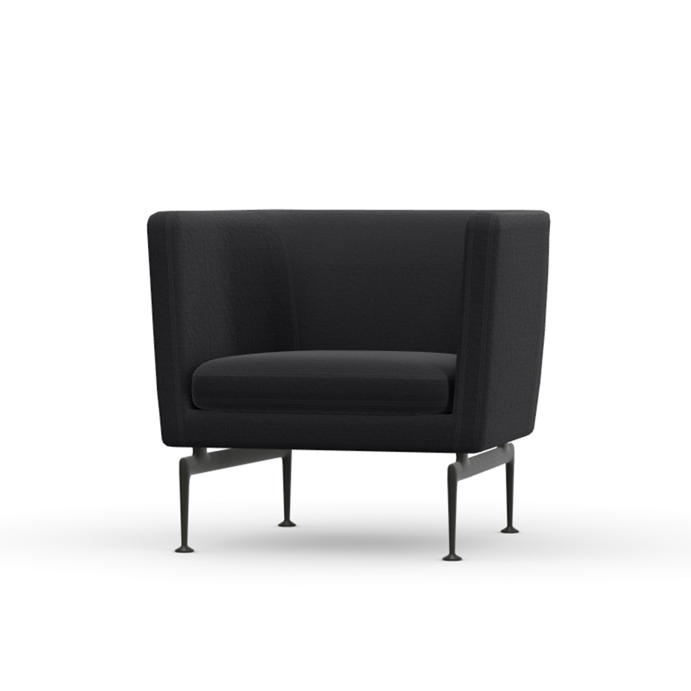Suita Club Armchair basic dark / Vitra（ヴィトラ） / 1人掛けソファ / VTR10251BLK_ma.jpg