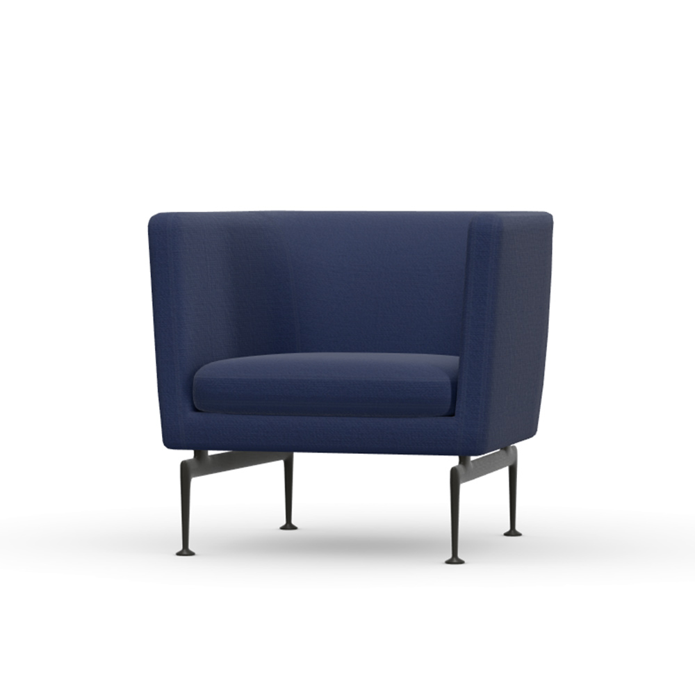 Suita Club Armchair basic dark / Vitra（ヴィトラ） / 1人掛けソファ / VTR10251BLU_ma.jpg
