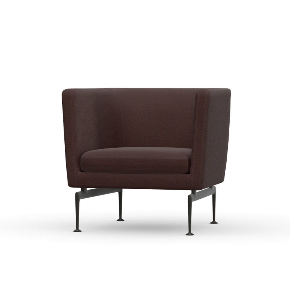 Suita Club Armchair basic dark / Vitra（ヴィトラ） / 1人掛けソファ / VTR10251MBR_ma.jpg