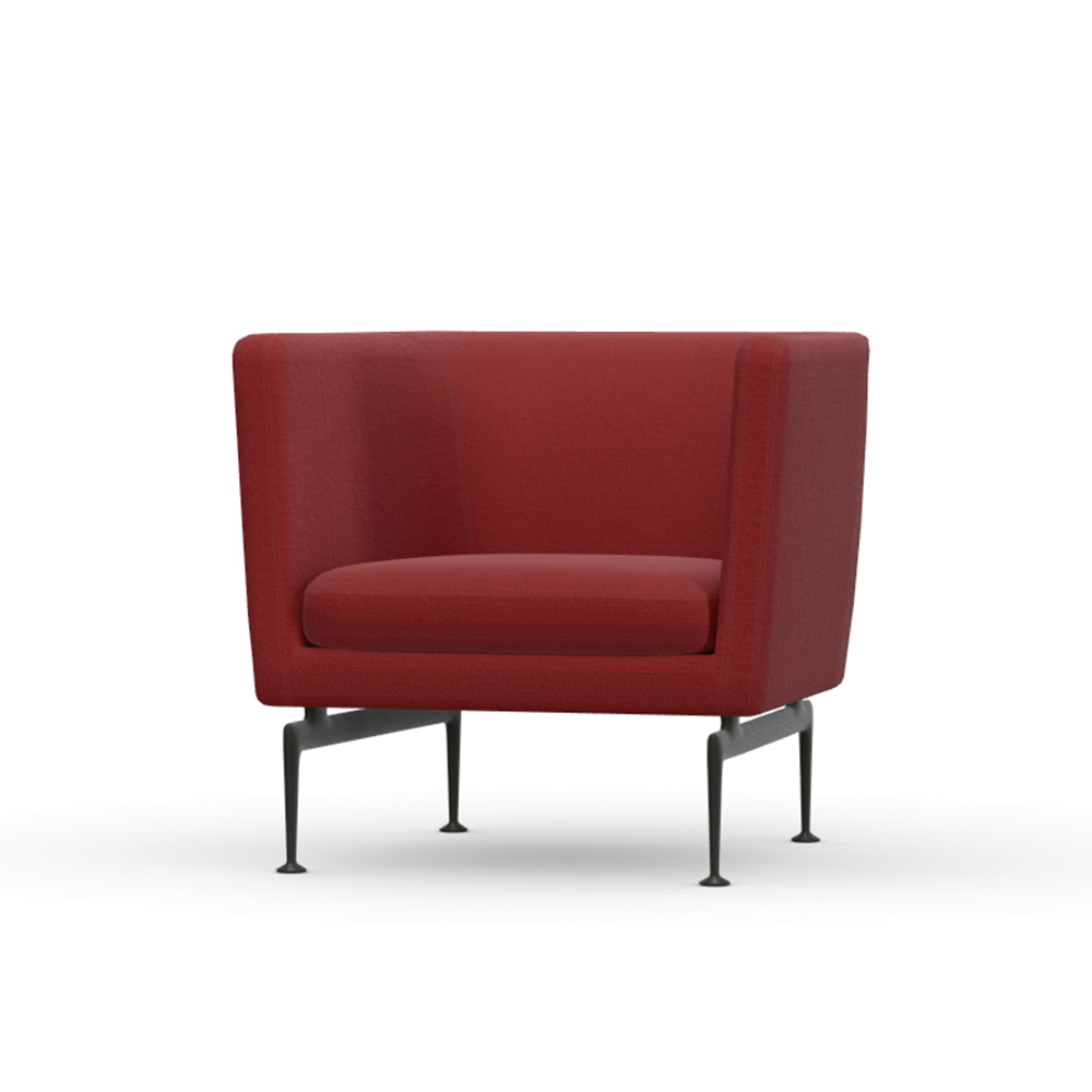 Suita Club Armchair basic dark / Vitra（ヴィトラ） / 1人掛けソファ / VTR10251RED_ma.jpg