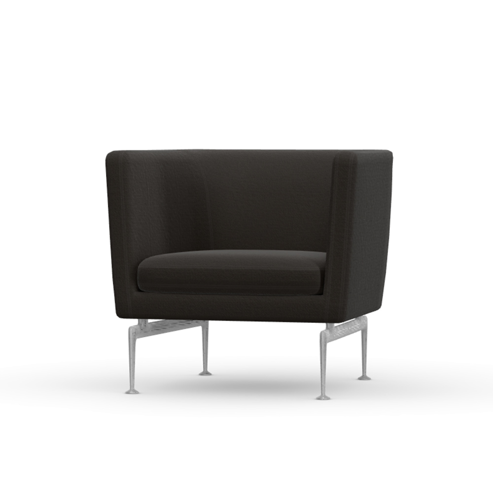 Suita Club Armchair aluminium / Vitra（ヴィトラ） / 1人掛けソファ / VTR10252DBR_ma.jpg