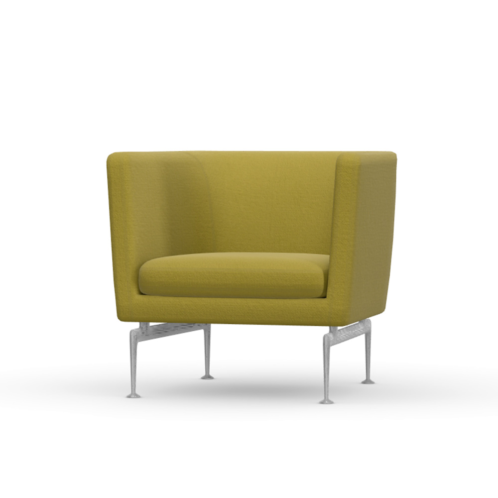 Suita Club Armchair aluminium / Vitra（ヴィトラ） / 1人掛けソファ / VTR10252YEL_ma.jpg