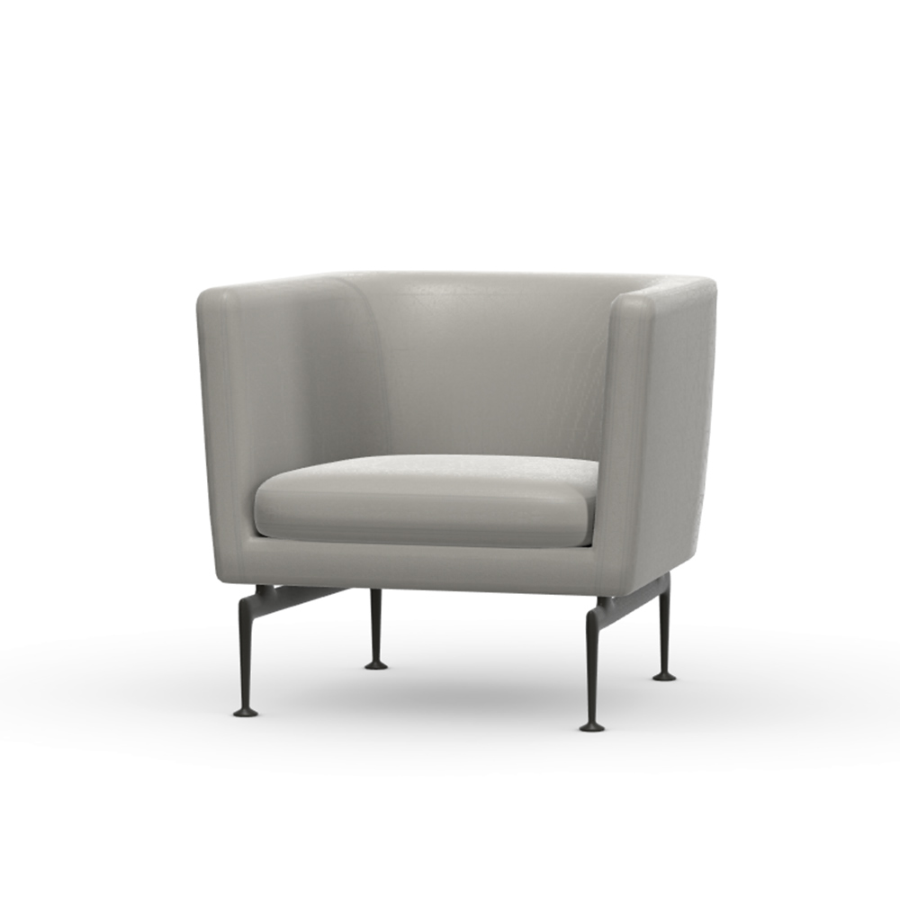 Suita Club Armchair basic dark / Vitra（ヴィトラ） / 1人掛けソファ / VTR10255SIL_ma.jpg