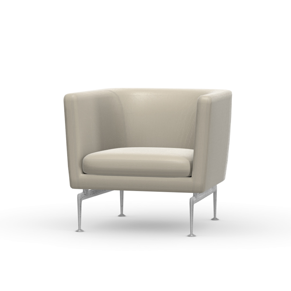 Suita Club Armchair aluminium / Vitra（ヴィトラ） / 1人掛けソファ / VTR10256BEG_ma.jpg