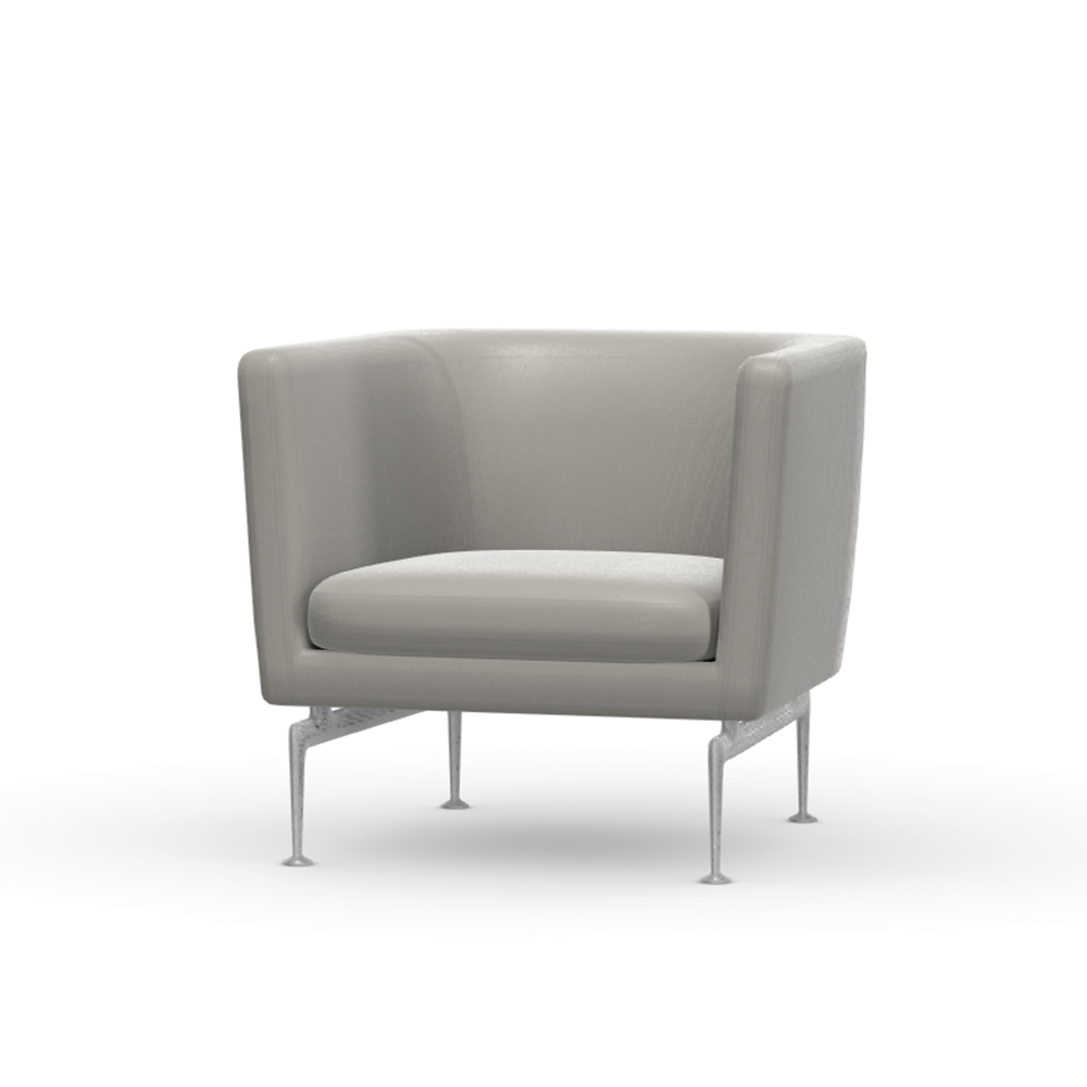Suita Club Armchair aluminium / Vitra（ヴィトラ） / 1人掛けソファ / VTR10256SIL_ma.jpg