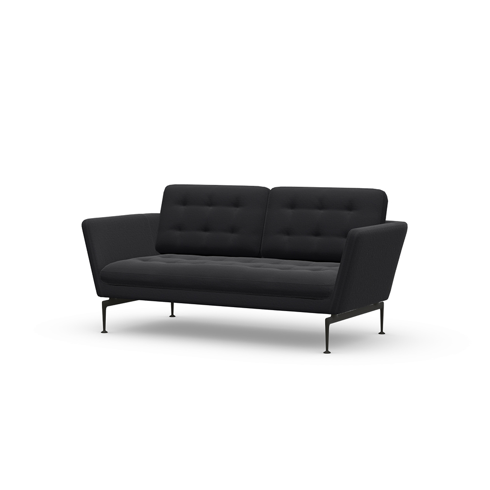 Suita Sofa 2-Seater tufted basic dark / Vitra（ヴィトラ） / 2人掛けソファ / VTR10261BLK_ma.jpg