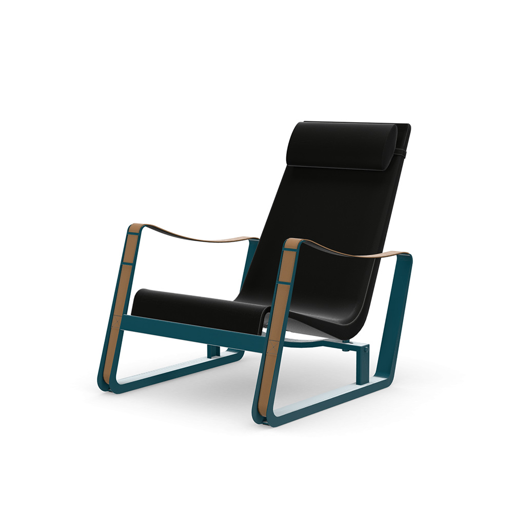 Cite prouve bleu dynastie / Vitra（ヴィトラ） / ラウンジチェア / VTR10293BLK_ma.jpg
