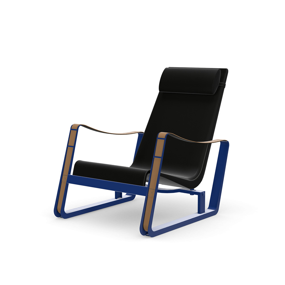 Cite prouve bleu marcoule / Vitra（ヴィトラ） / ラウンジチェア / VTR10295BLK_ma.jpg
