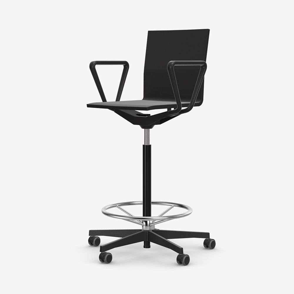 .04 Counter armrest castors / Vitra（ヴィトラ） / カウンターチェア・バーチェア / VTR10296BLK_ma.jpg