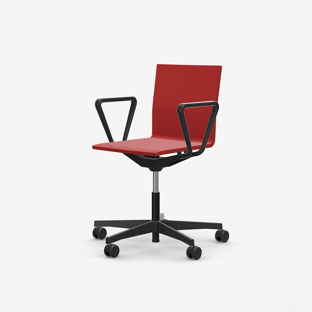 .04 arm armrest castors / Vitra（ヴィトラ） / オフィスチェア・ワークチェア / VTR10298RED_ma.jpg