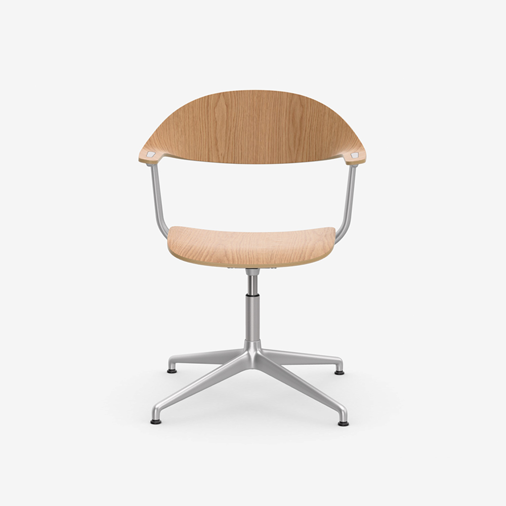 Mynt plywood 4 star base Glides aluminium / Vitra（ヴィトラ） / ダイニングチェア / VTR10301_dt_01.jpg