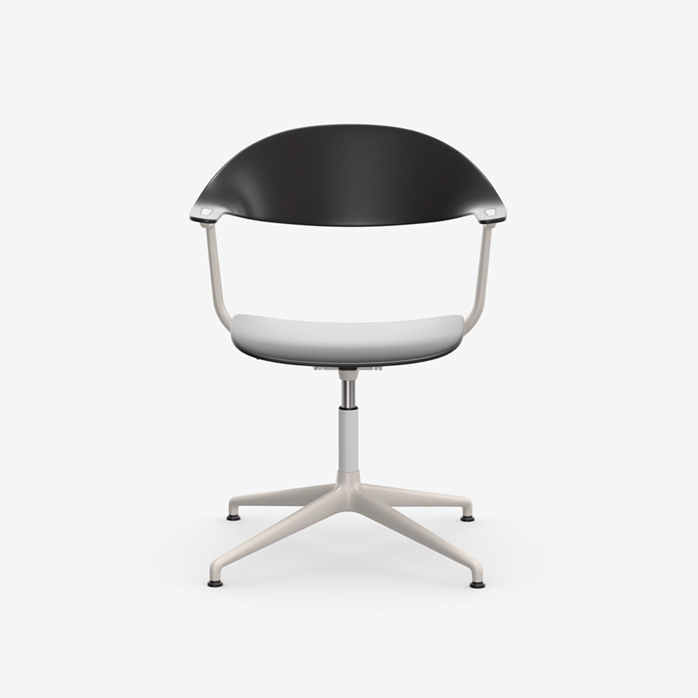 Mynt plastic dark 4 star base Glides / Vitra（ヴィトラ） / ダイニングチェア / VTR10302_dt_01.jpg