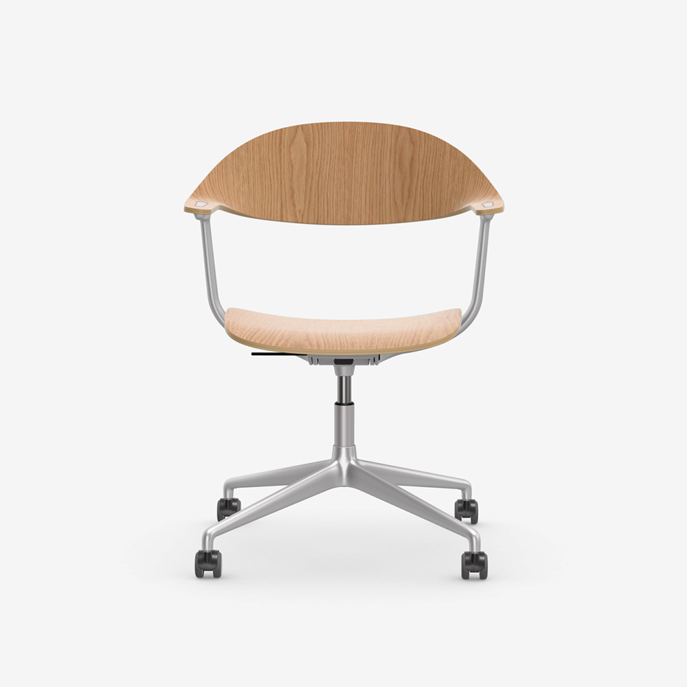 Mynt plywood 4 star base castors aluminium / Vitra（ヴィトラ） / ダイニングチェア / VTR10305_dt_01.jpg