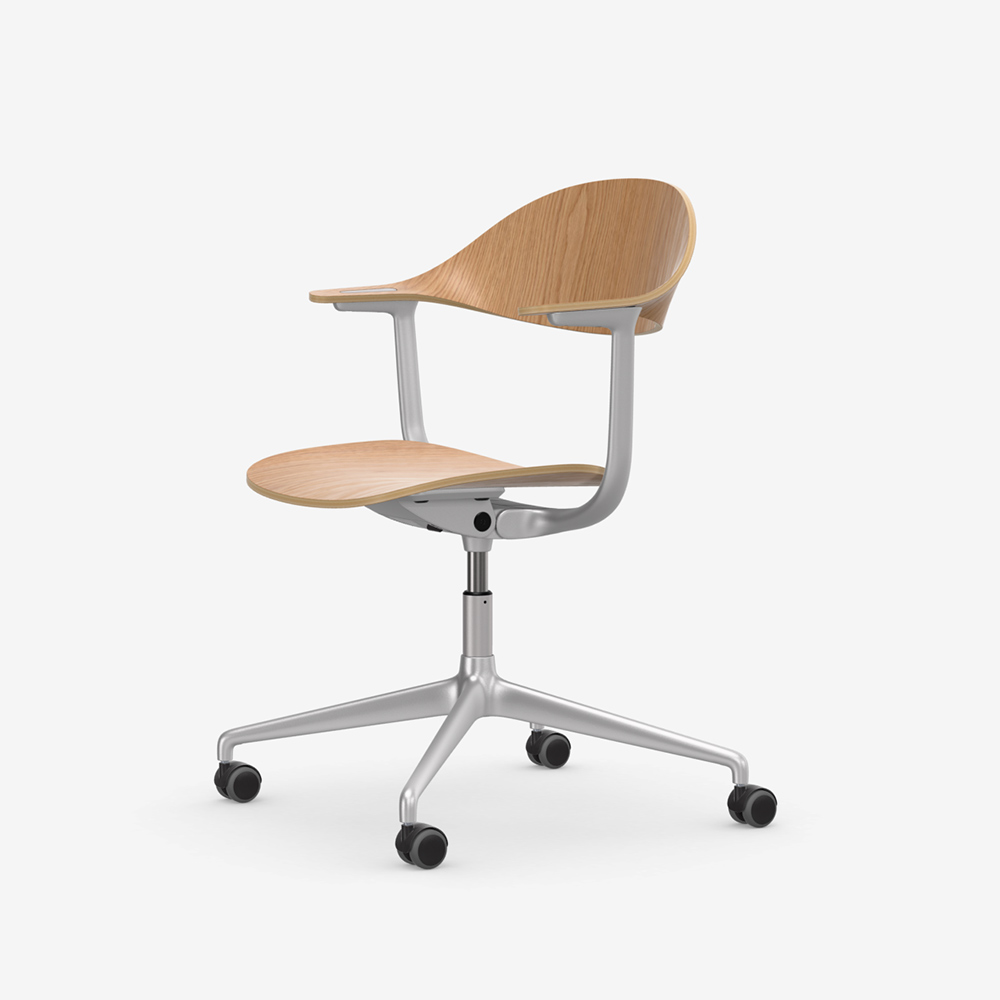 Mynt plywood 4 star base castors aluminium / Vitra（ヴィトラ） / ダイニングチェア / VTR10305_dt_02.jpg