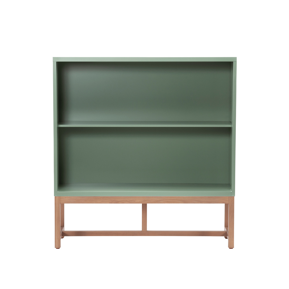 Work Plus FLEX-WIZ STORAGE Open Olive 1180 ＋ LEG 1170 Oak wood / Work Plus（ワークプラス） / オフィスロッカー・オフィス書庫・オフィスラック / WKP10032_dt_01.jpg