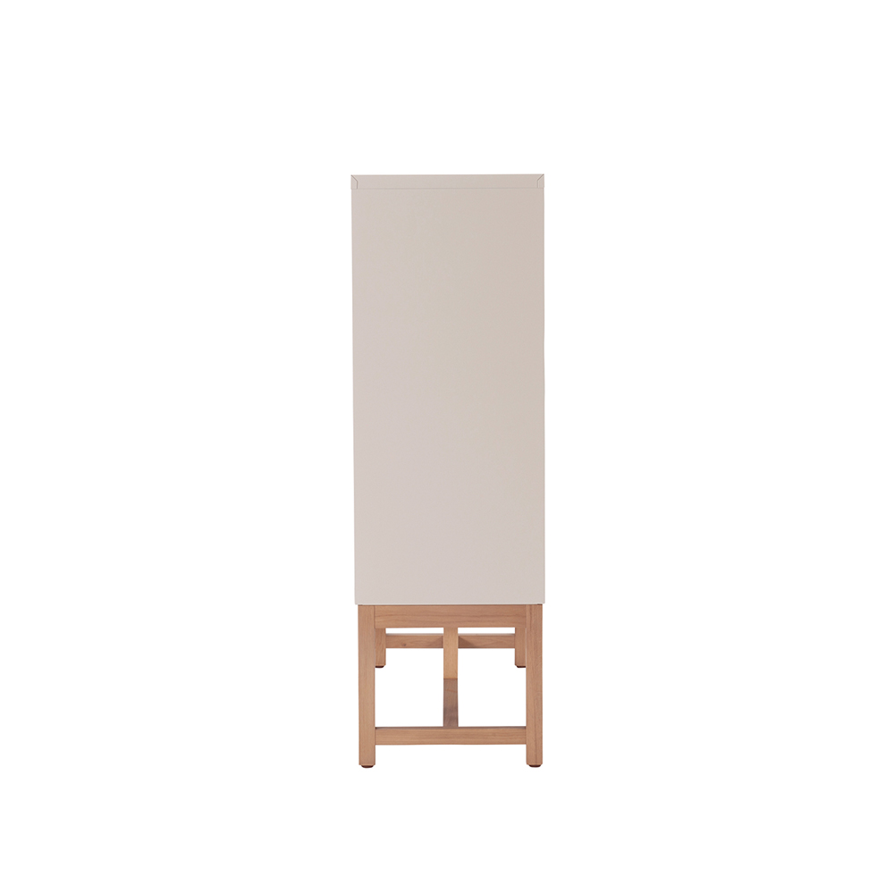 Work Plus FLEX-WIZ STORAGE Open Greige 1180 ＋ LEG 1170 Oak wood / Work Plus（ワークプラス） / オフィスロッカー・オフィス書庫・オフィスラック / WKP10033_dt_02.jpg