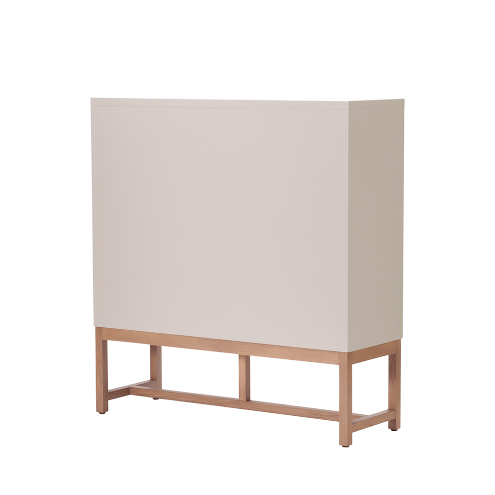 Work Plus FLEX-WIZ STORAGE Open Greige 1180 ＋ LEG 1170 Oak wood / Work Plus（ワークプラス） / オフィスロッカー・オフィス書庫・オフィスラック / WKP10033_dt_03.jpg