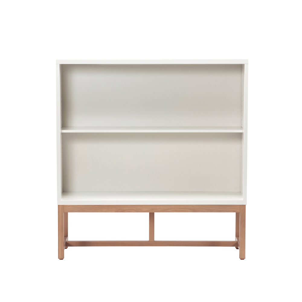 Work Plus FLEX-WIZ STORAGE Open White 1180 ＋ LEG 1170 Oak wood / Work Plus（ワークプラス） / オフィスロッカー・オフィス書庫・オフィスラック / WKP10035_dt_01.jpg