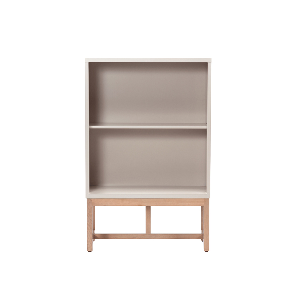 Work Plus FLEX-WIZ STORAGE OPEN Greige 800 ＋ LEG 790 Oak wood / Work Plus（ワークプラス） / オフィスロッカー・オフィス書庫・オフィスラック / WKP10037_dt_01.jpg