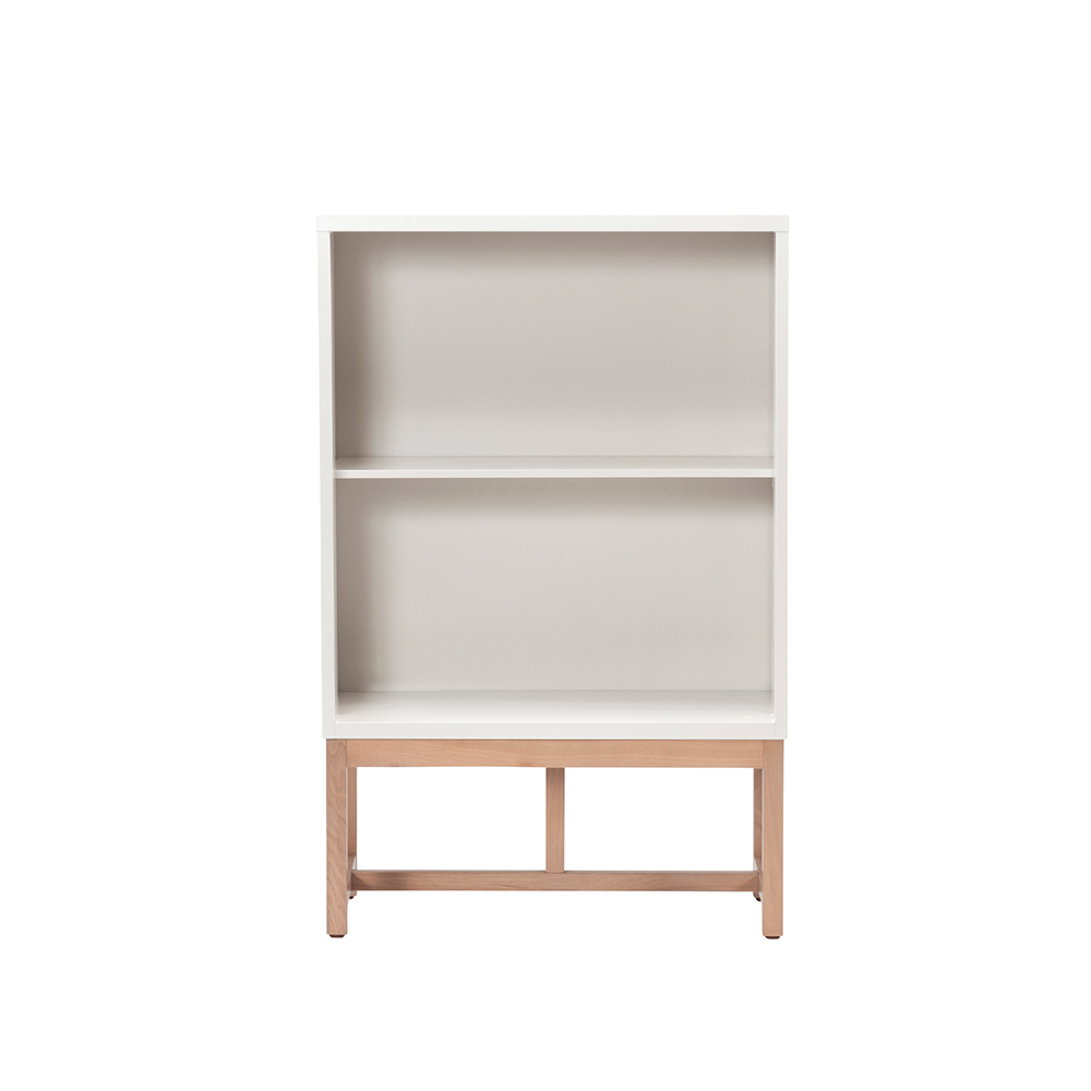 Work Plus FLEX-WIZ STORAGE OPEN White 800 ＋ LEG 790 Oak wood / Work Plus（ワークプラス） / オフィスロッカー・オフィス書庫・オフィスラック / WKP10039_dt_01.jpg