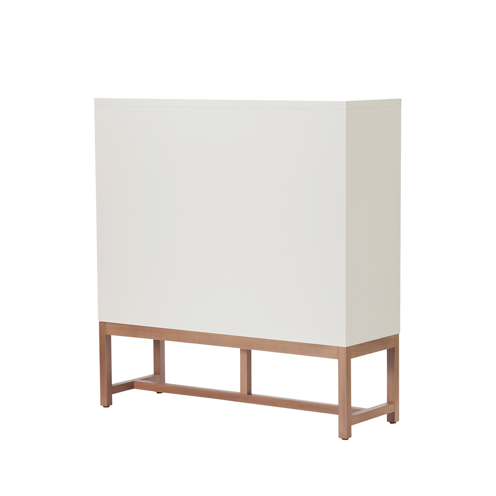 Work Plus FLEX-WIZ STORAGE 6DOOR White ＋ LEG 1170 Oak wood / Work Plus（ワークプラス） / オフィスロッカー・オフィス書庫・オフィスラック / WKP10043_dt_03.jpg