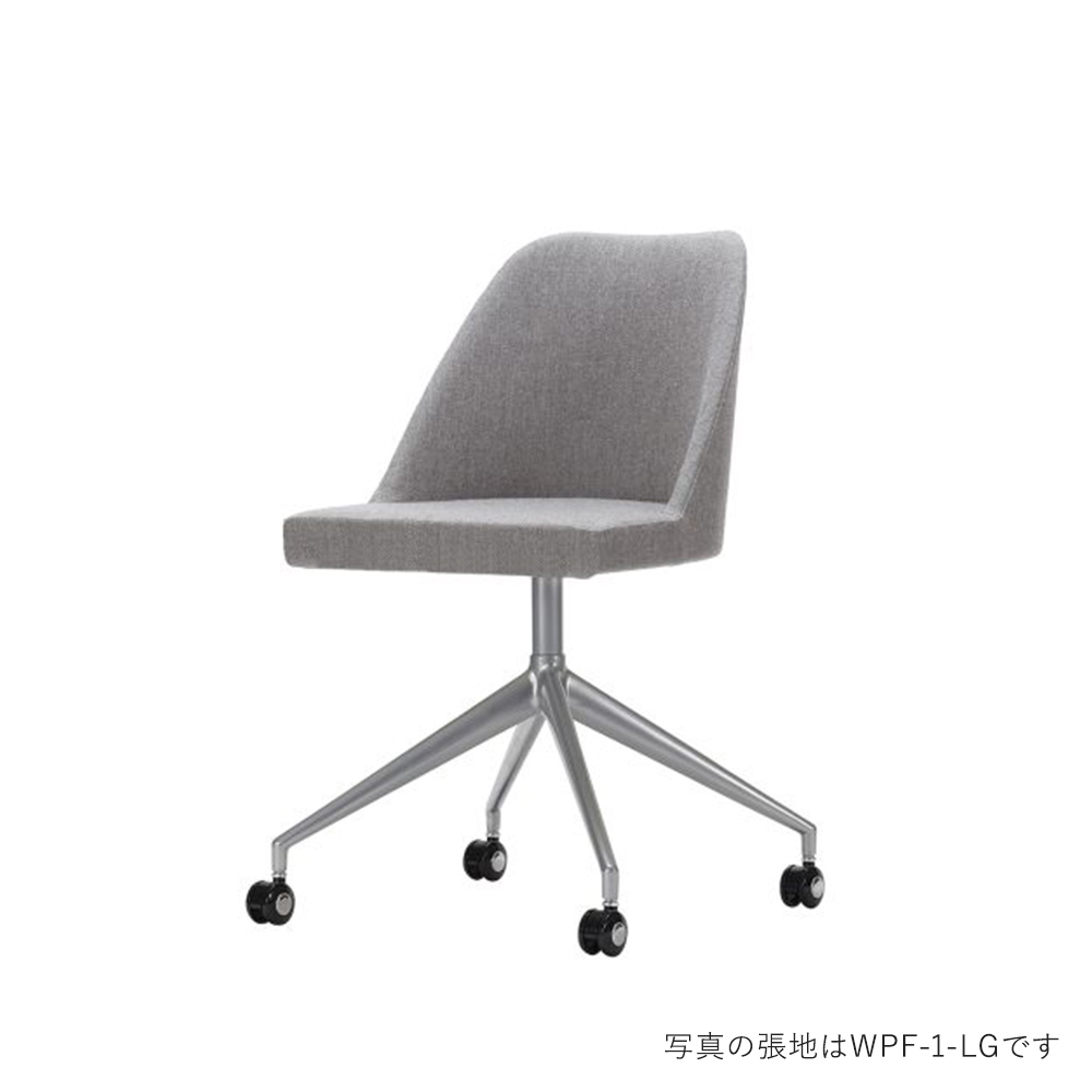 Work Plus EILERTS CASTER CHAIR WPF-3 Silver leg / Work Plus（ワークプラス） / デスクチェア / WKP10064BLU_ma.jpg